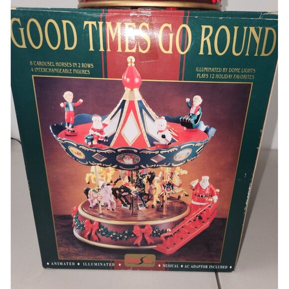 Maisto "Good Times Go Round" musical Christmas carousel. - Picture 6 of 6